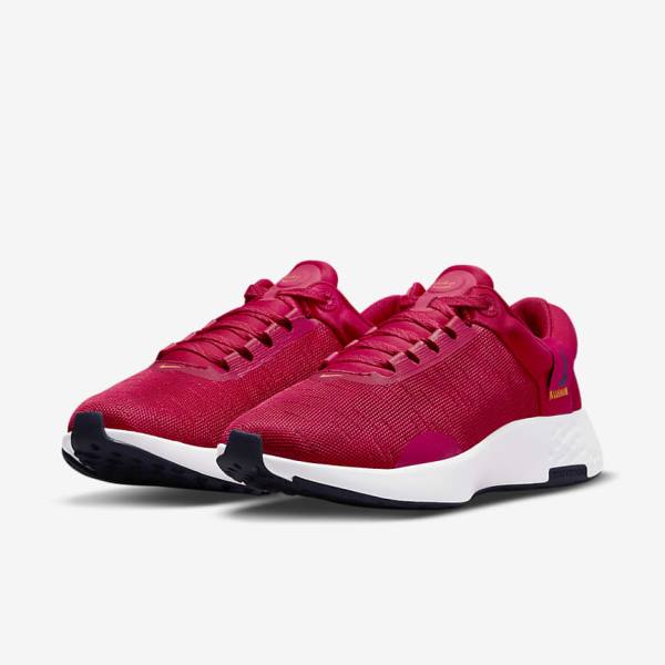 Black / Pink Women's Nike Renew Serenity Run Road Running Shoes | NK589YGK