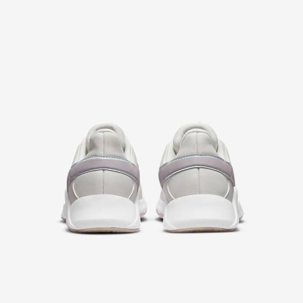 Black / Platinum / White Women's Nike Legend Essential 2 Premium Training Shoes | NK538SZW