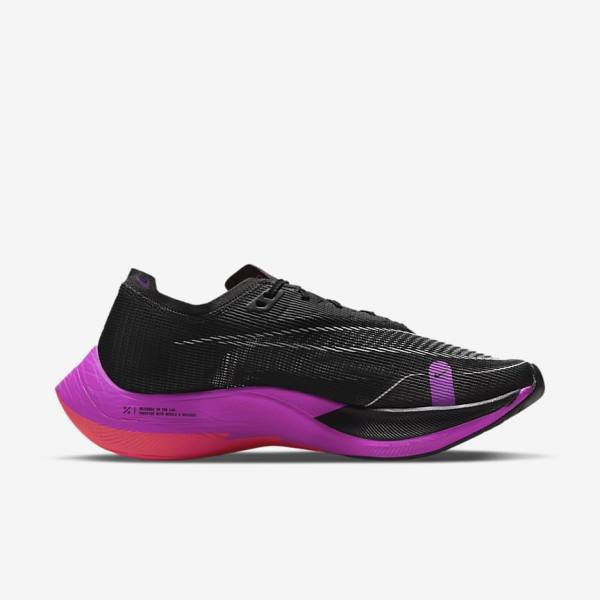 Black / Purple / Grey / Red Men's Nike ZoomX Vaporfly Next% 2 Road Racing Running Shoes | NK217LTN