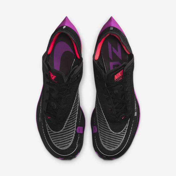 Black / Purple / Grey / Red Men's Nike ZoomX Vaporfly Next% 2 Road Racing Running Shoes | NK217LTN