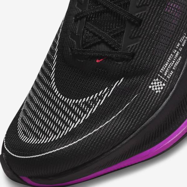 Black / Purple / Grey / Red Men's Nike ZoomX Vaporfly Next% 2 Road Racing Running Shoes | NK217LTN