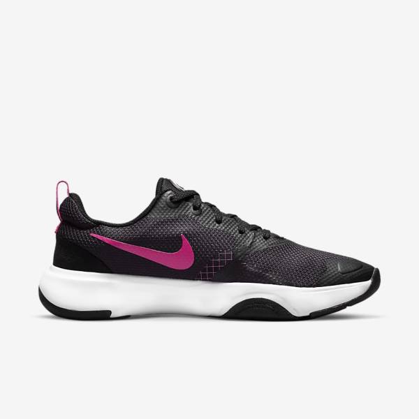 Black / Purple / Pink Women's Nike City Rep TR Training Shoes | NK160EBP