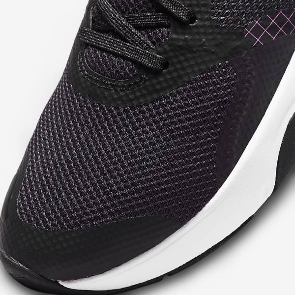 Black / Purple / Pink Women's Nike City Rep TR Training Shoes | NK160EBP