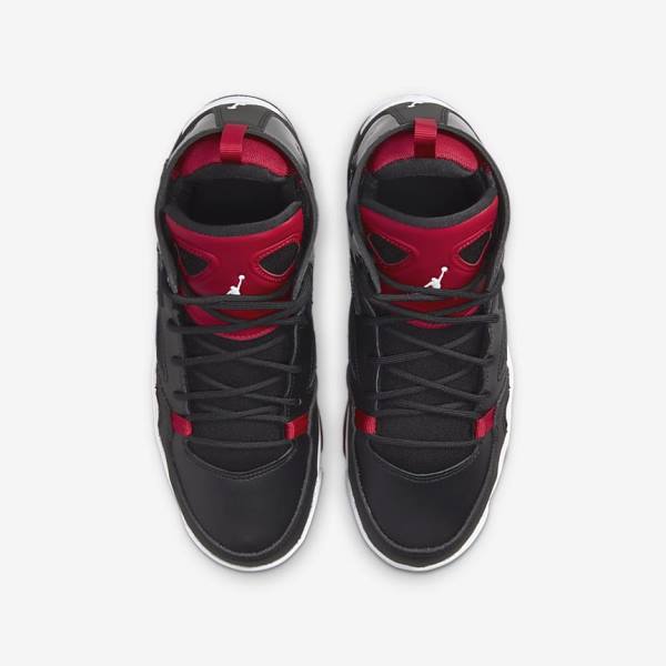 Black / Red / White Kids' Nike Jordan Flight Club 91 Older Sneakers | NK918JQV