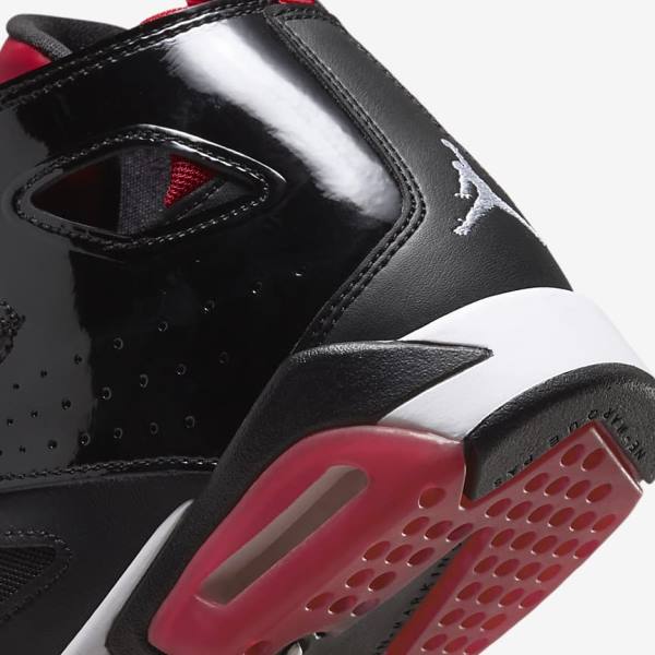 Black / Red / White Kids' Nike Jordan Flight Club 91 Older Sneakers | NK918JQV