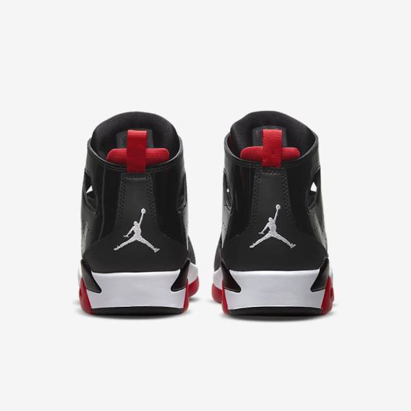 Black / Red / White Men's Nike Jordan Flight Club 91 Sneakers | NK796STZ