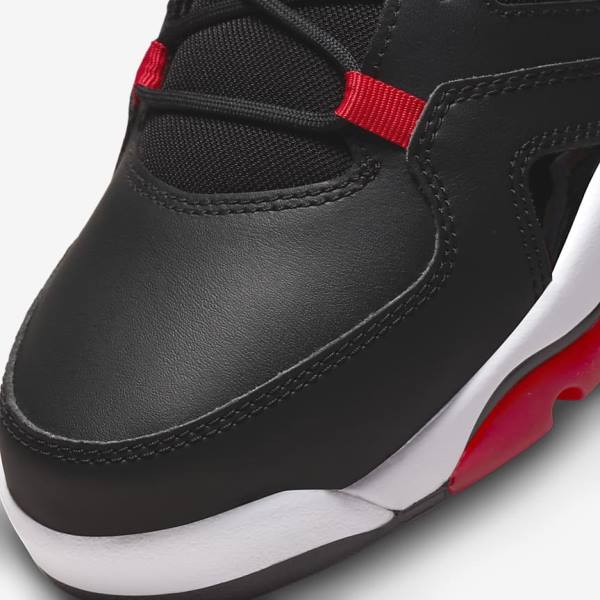 Black / Red / White Men's Nike Jordan Flight Club 91 Sneakers | NK796STZ