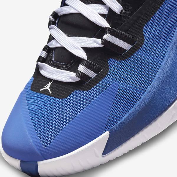 Black / Royal / White Kids' Nike Zion 1 Older Sneakers | NK194OXM