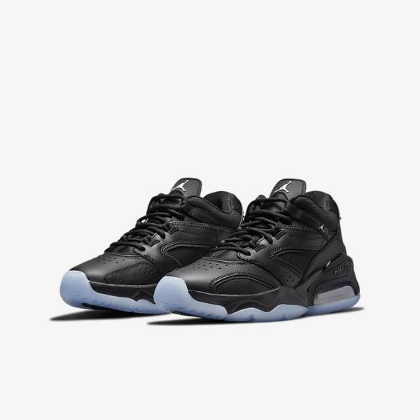 Black / White Kids' Nike Jordan Point Lane Older Sneakers | NK219KNQ