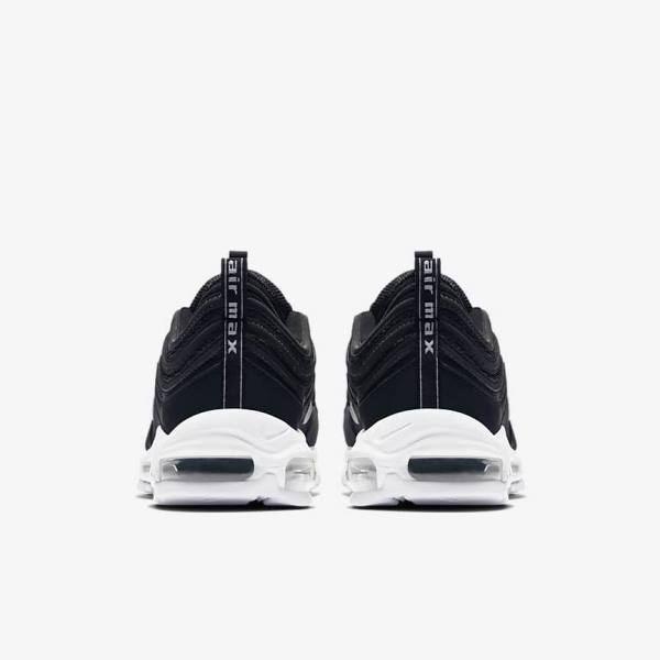 Black / White Men's Nike Air Max 97 Sneakers | NK687FAJ