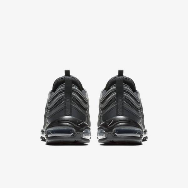 Black / White Men's Nike Air Max 97 Sneakers | NK725KFR