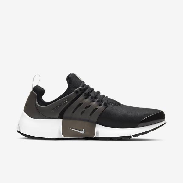 Black / White Men's Nike Air Presto Sneakers | NK419AFM