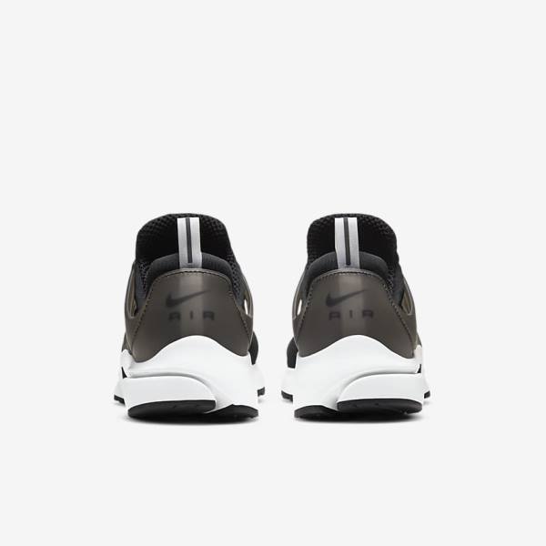 Black / White Men's Nike Air Presto Sneakers | NK419AFM