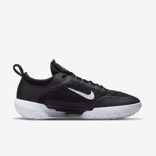 Black / White Men's Nike NikeCourt Zoom NXT Hard Court Tennis Shoes | NK432WJR