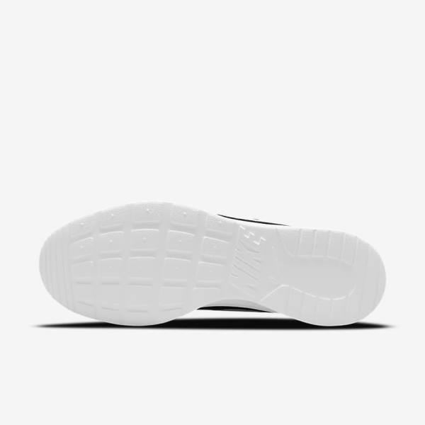 Black / White Men's Nike Tanjun Sneakers | NK843ITY