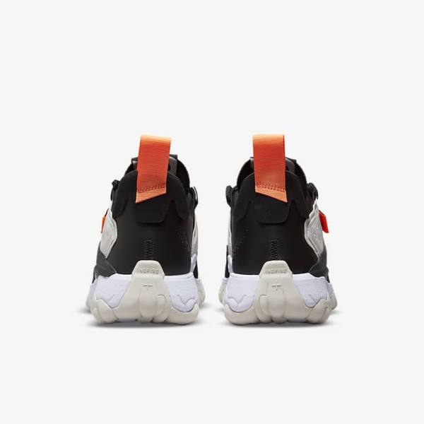 Black / White / Orange Women's Nike Jordan Delta 2 Sneakers | NK896SEX