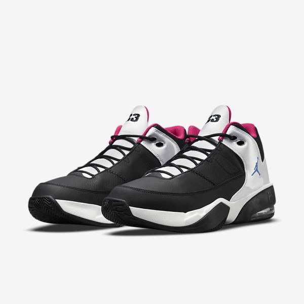 Black / White / Pink / Blue Men's Nike Jordan Max Aura 3 Jordan Shoes | NK123BEG