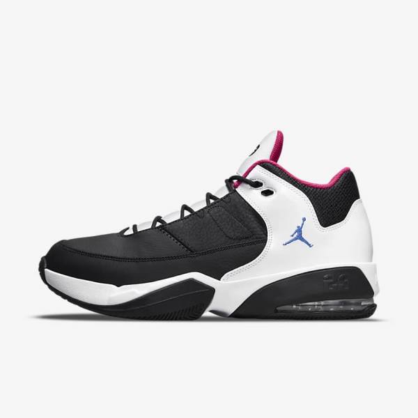 Black / White / Pink / Blue Men\'s Nike Jordan Max Aura 3 Jordan Shoes | NK123BEG