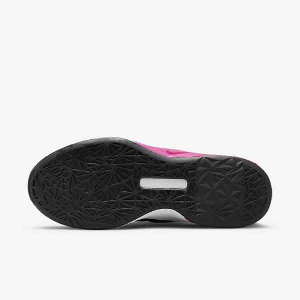 Black / White / Pink Women's Nike Air Max Bella TR 5 Training Shoes | NK430SMD