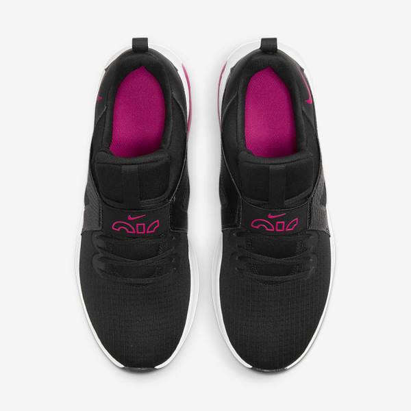 Black / White / Pink Women's Nike Air Max Bella TR 5 Training Shoes | NK430SMD