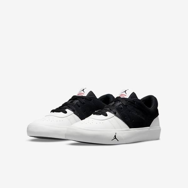 Black / White / Red Kids' Nike Jordan Series Older Sneakers | NK435JMF