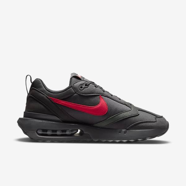 Black / White / Red Men's Nike Air Max Dawn Sneakers | NK380LGK