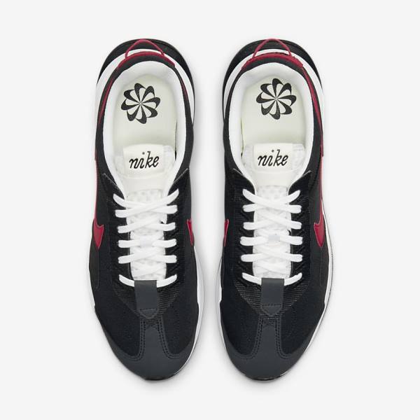 Black / White / Red Men's Nike Air Max Pre-Day Sneakers | NK547XTC