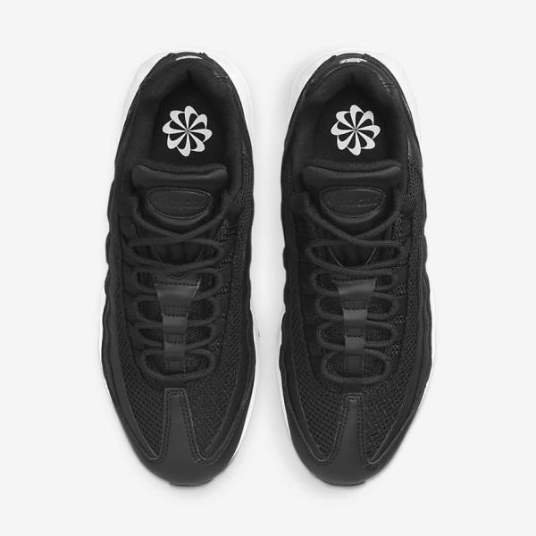 Black / White Women's Nike Air Max 95 Sneakers | NK092NXY