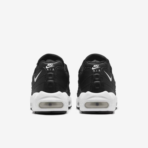 Black / White Women's Nike Air Max 95 Sneakers | NK092NXY