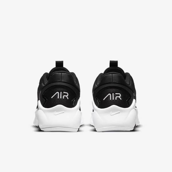 Black / White Women's Nike Air Max Bolt Sneakers | NK037PDU