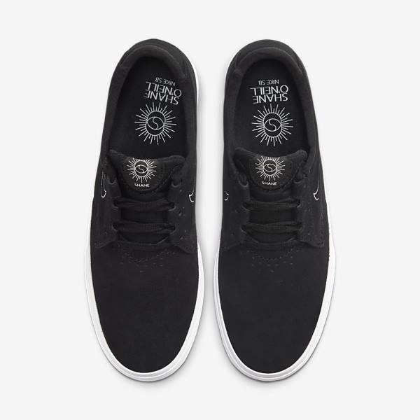 Black / White Women's Nike SB Shane Sneakers | NK897REP