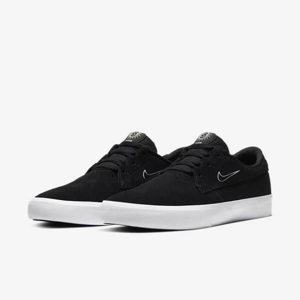 Black / White Women's Nike SB Shane Sneakers | NK897REP