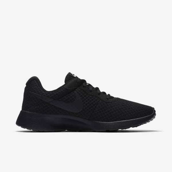 Black / White Women's Nike Tanjun Sneakers | NK183MQL