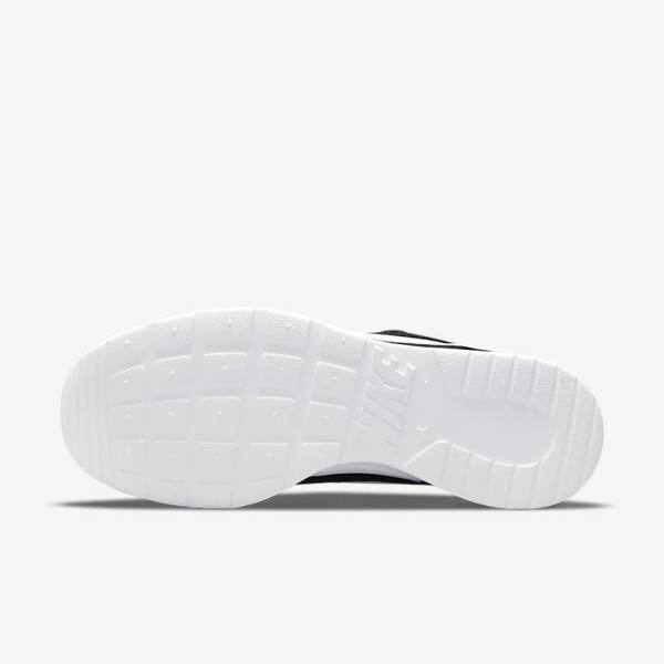 Black / White Women's Nike Tanjun Sneakers | NK246IYS