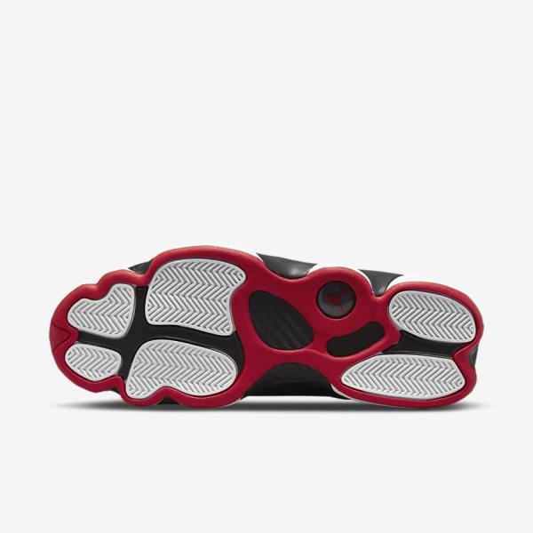 Black / White / Yellow / Red Men's Nike Jordan 6 Rings Jordan Shoes | NK783UNB