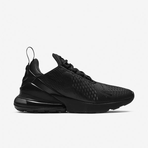 Black Women's Nike Air Max 270 Sneakers | NK372EOC