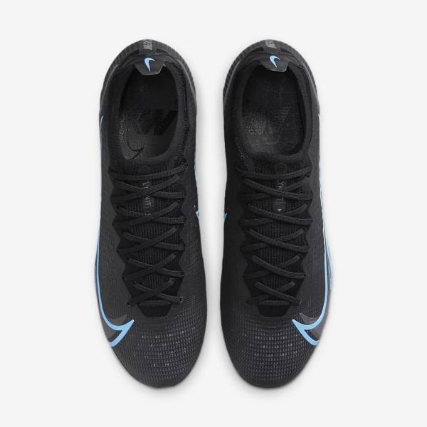 Black Women's Nike Mercurial Vapor 14 Elite FG Firm-Ground Football Shoes | NK470JDU