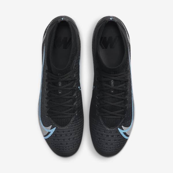 Black Women's Nike Mercurial Vapor 14 Pro FG Firm-Ground Football Shoes | NK372YTV