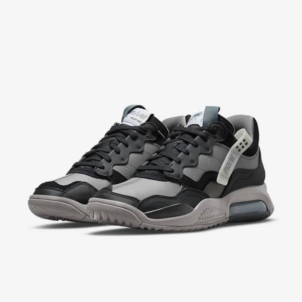 Blue Grey / White / Black Men's Nike Jordan MA2 Sneakers | NK183XEA