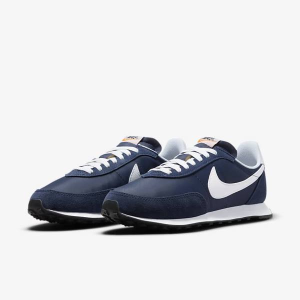 Blue / Navy / White Men's Nike Waffle Trainer 2 Sneakers | NK561UIS