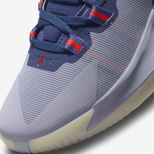 Blue / Purple / Indigo / Light Red Men's Nike Zion 1 ZNA Jordan Shoes | NK321KNA