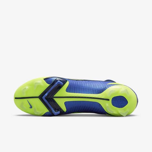 Blue Women's Nike Mercurial Superfly 8 Elite FG Firm-Grounds Football Shoes | NK261GKP