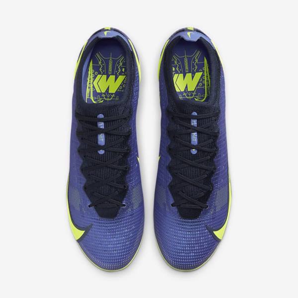 Blue Women's Nike Mercurial Vapor 14 Elite FG Firm-Ground Football Shoes | NK346QEF