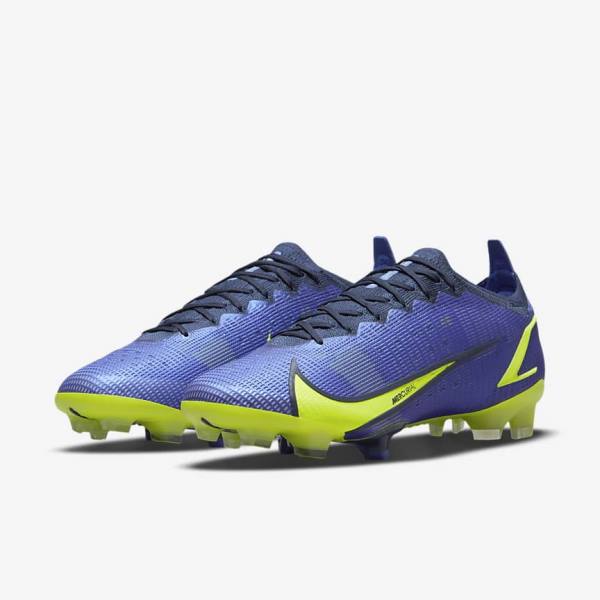 Blue Women's Nike Mercurial Vapor 14 Elite FG Firm-Ground Football Shoes | NK346QEF