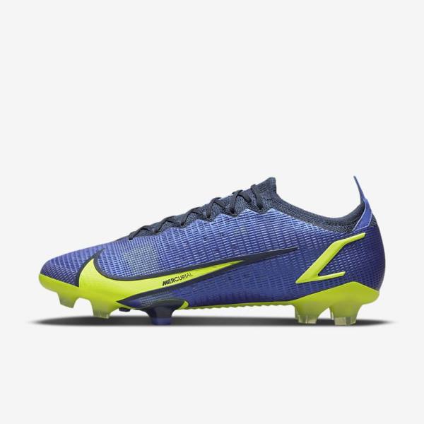 Blue Women\'s Nike Mercurial Vapor 14 Elite FG Firm-Ground Football Shoes | NK346QEF