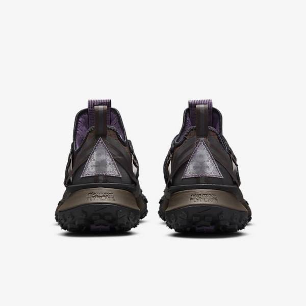 Brown / Black Women's Nike ACG Mountain Fly Low Sneakers | NK706JSK