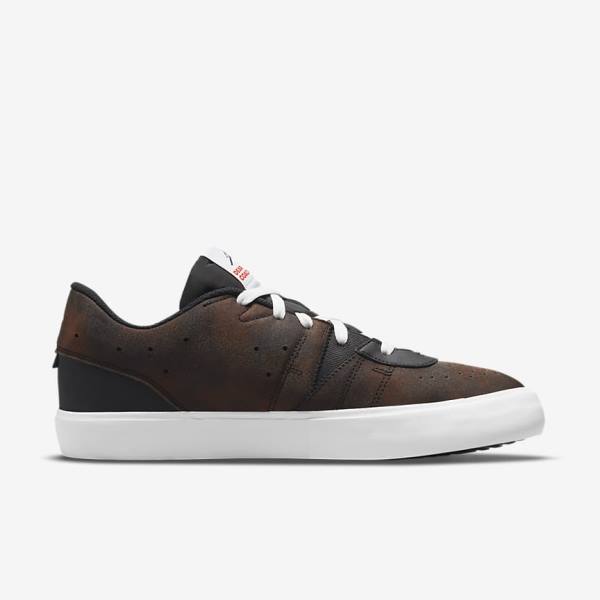 Brown / White / Black Men's Nike Jordan Series .03 Dear Coach Sneakers | NK368JVZ