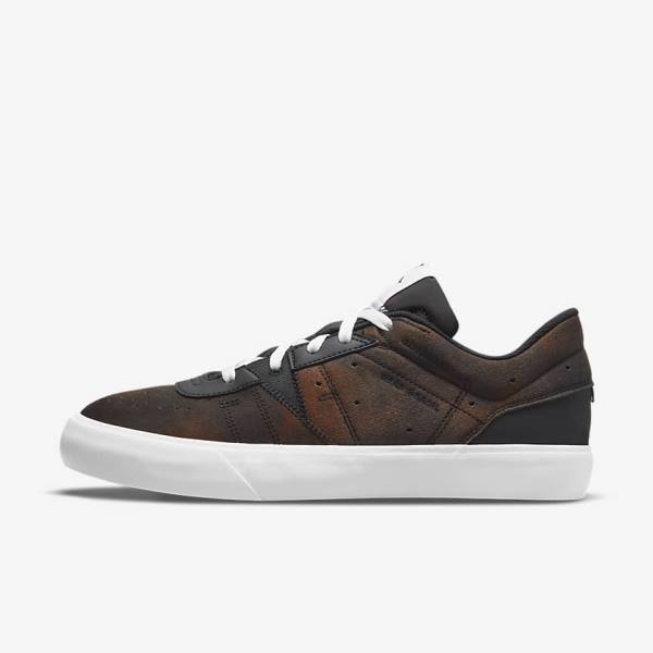 Brown / White / Black Men\'s Nike Jordan Series .03 Dear Coach Sneakers | NK368JVZ