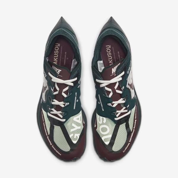 Burgundy Men's Nike ZoomX Vaporfly Next% x Gyakusou Sneakers | NK058XDI