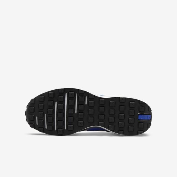 Dark Obsidian / Black / Royal Kids' Nike Waffle One Older Sneakers | NK984ZCJ